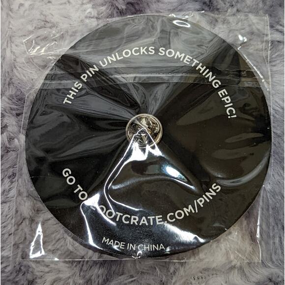 NWT 2016 LootCrate Exclusive World Of Warcraft Anti-Hero Sylvanas Collector Pin - Picture 4 of 4